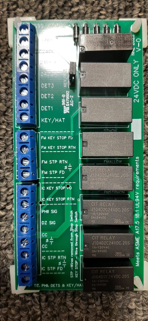 FS90 24vdc for In Car Stop Switch AND Fireman's Stop Switch